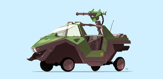 Illustration for article titled Ten Video Game Vehicles With A Cartoony Redesign